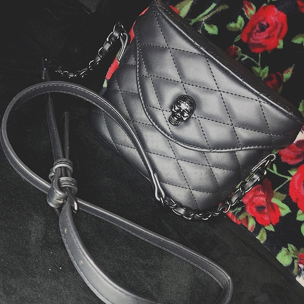 Betsey Johnson Skull Crossbody Bag